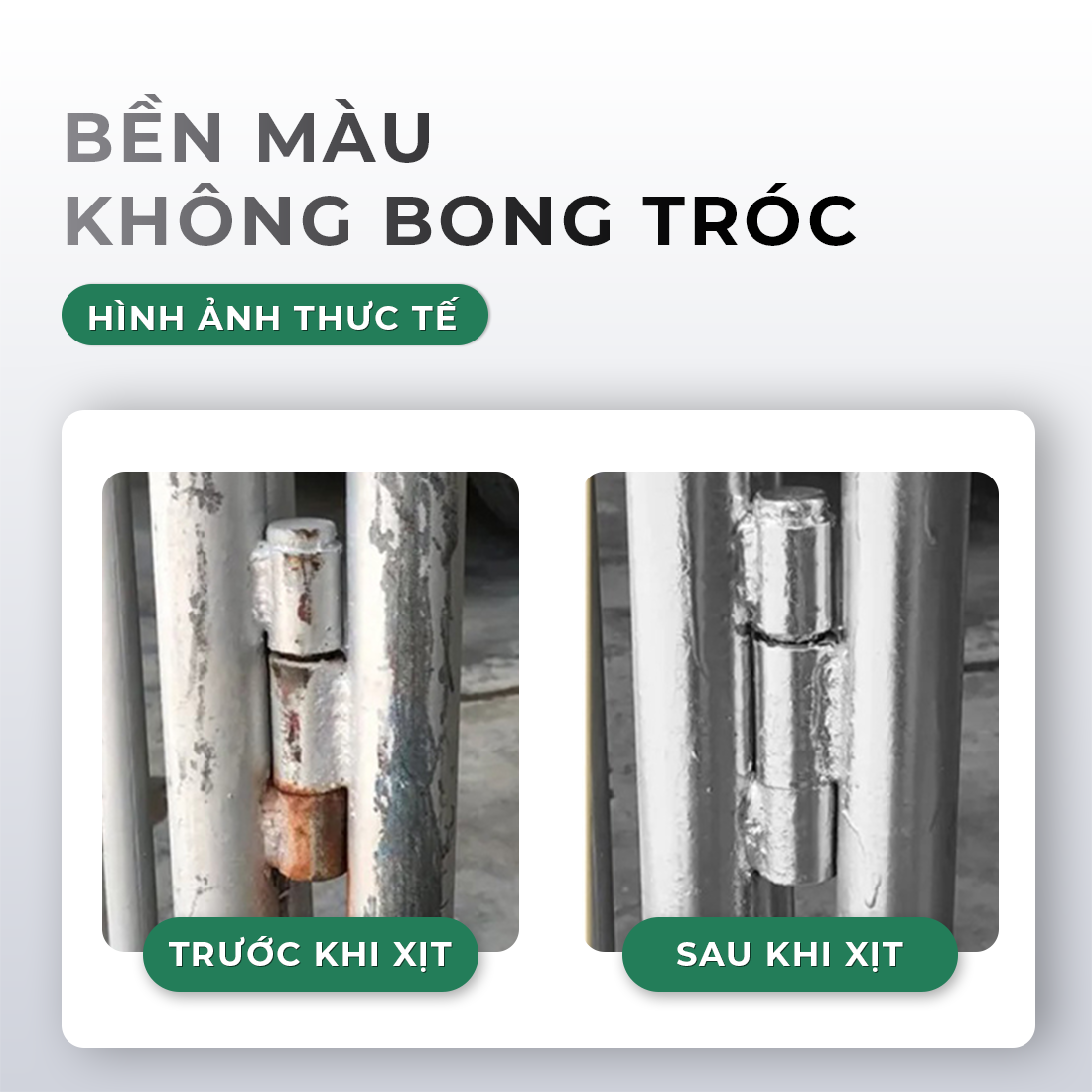 Sơn xịt mạ crom VTOP cao cấp siêu sáng bóng 400ml bền màu không bong tróc