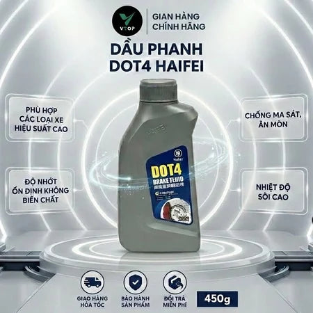 Brake fluid VTOP DOT3 DOT4 high boiling point brake fluid with multiple additives
