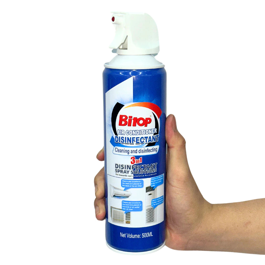 BITOP 3IN1 Air Conditioner Cleaner Spray 300ml deodorizes, kills mold, and harmful bacteria
