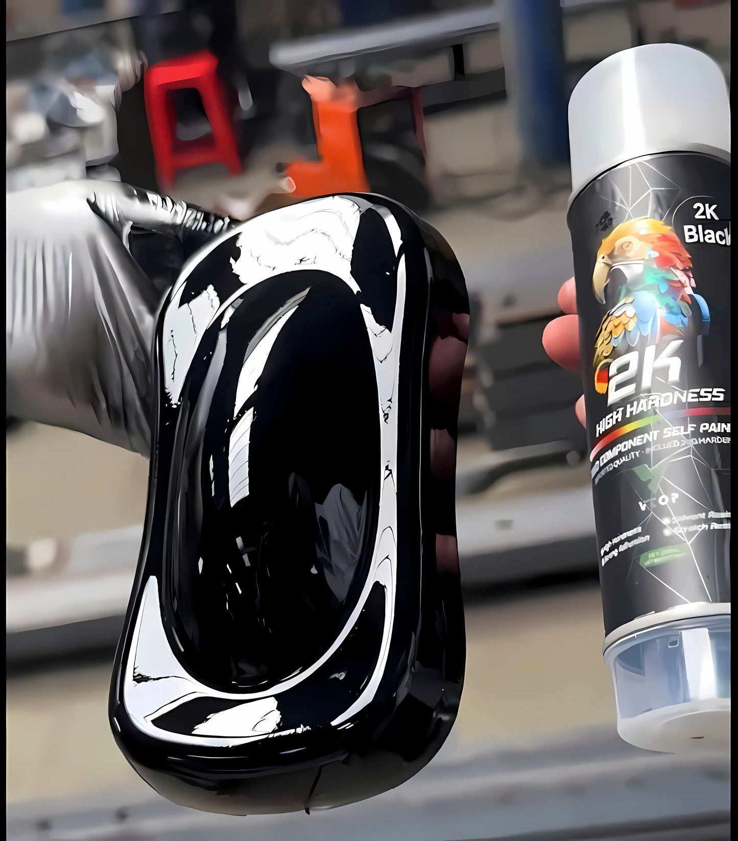Sơn Xịt Con Két 2K High Hardness – Độ Bóng Cao, Cứng Bề Mặt Chuyên Nghiệp