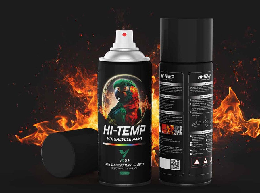 Sơn Xịt Con Két HI-TEMP Chịu Nhiệt 600°C – Bền Nhiệt Cao, Chống Bong Tróc Hiệu Quả