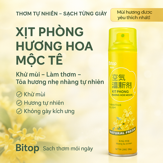 Xịt thơm phòng hương Hoa Mộc Tê