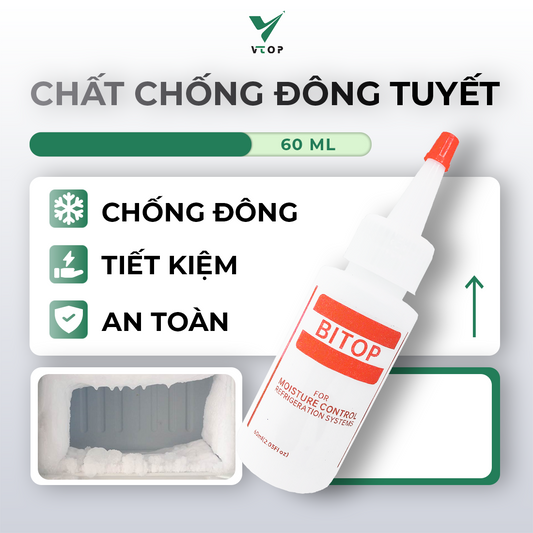 Chất chống đông tuyết tủ lạnh BITOP tiết kiệm điện hiệu quả, tối ưu hiệu suất của tủ