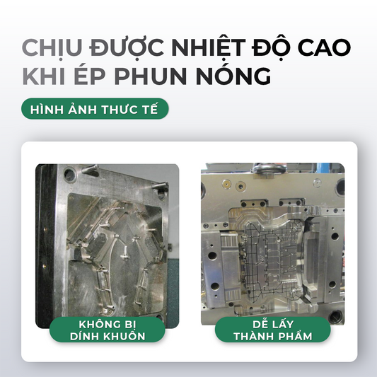 Xịt tách khuôn GOLDEN COW cao cấp chống dính cho nhiều loại khuôn nhựa cao su composite và kim loại