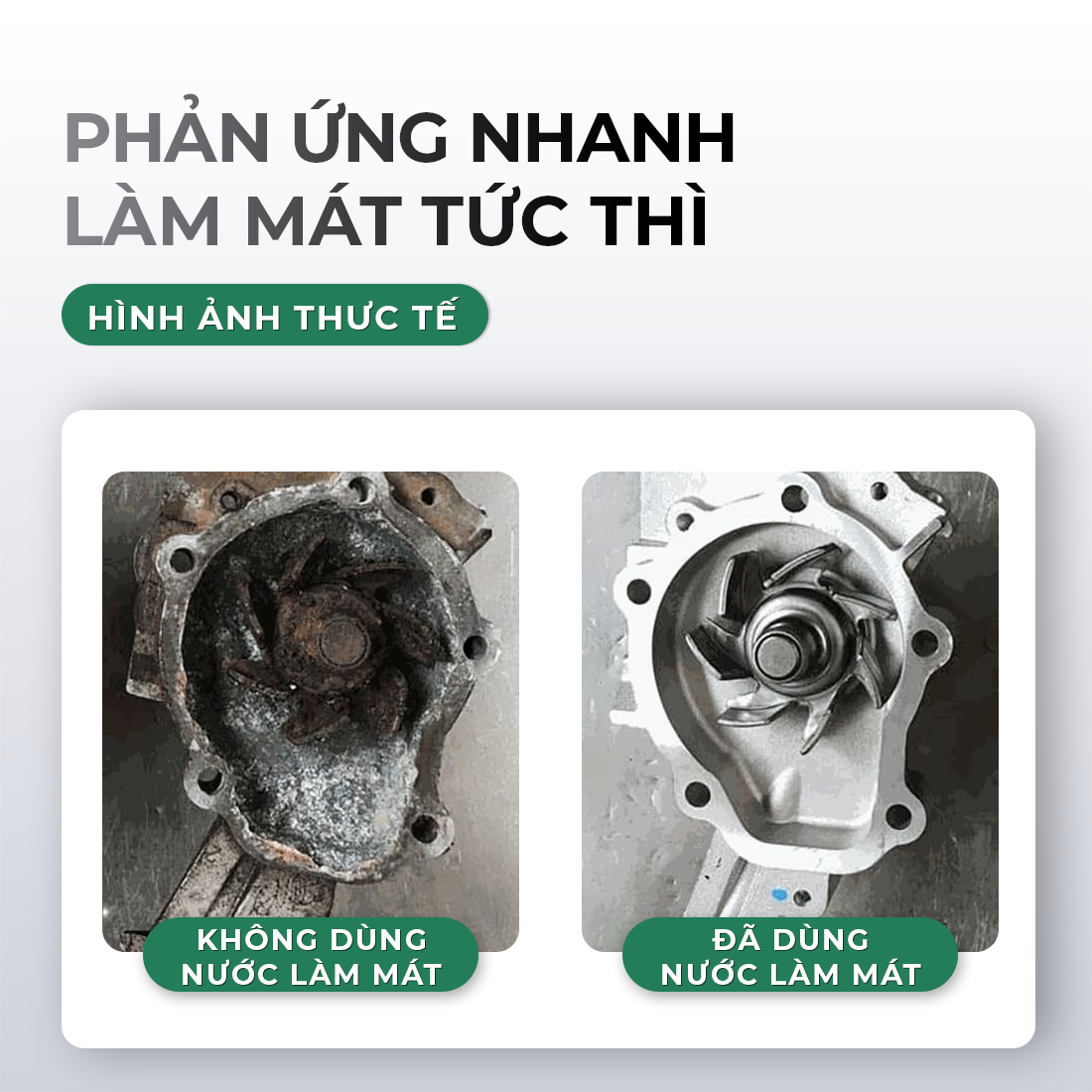 Nước làm mát động cơ ô tô VTOP 2kg đa năng làm mát cho tất cả các loại động cơ ô tô
