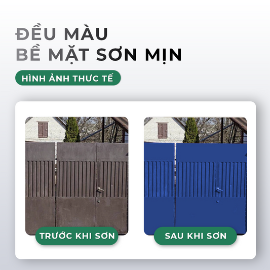 Sơn xịt đủ màu VTOP chống nước chống tia UV bền màu dễ thao tác phù hợp cho nhiều chất liệu