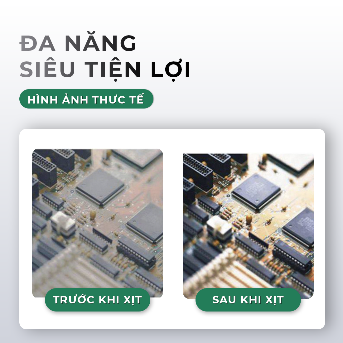 Chai xịt bụi khí nén VTOP vệ sinh laptop bàn phím cơ PC các thiết bị công nghệ