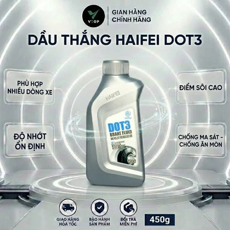 Brake fluid VTOP DOT3 DOT4 high boiling point brake fluid with multiple additives