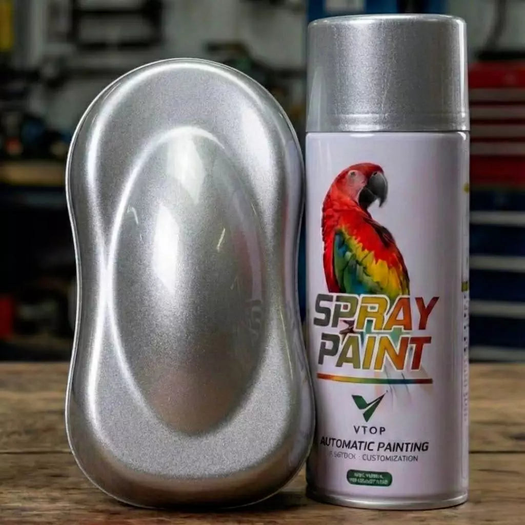 Sơn Xịt Con Két SPRAY PAIN VTOP-MÀU ÁNH KIM