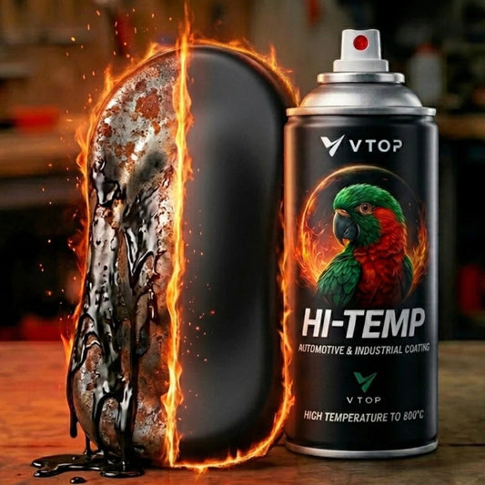 Sơn Xịt Con Két HI-TEMP Chịu Nhiệt 600°C – Bền Nhiệt Cao, Chống Bong Tróc Hiệu Quả