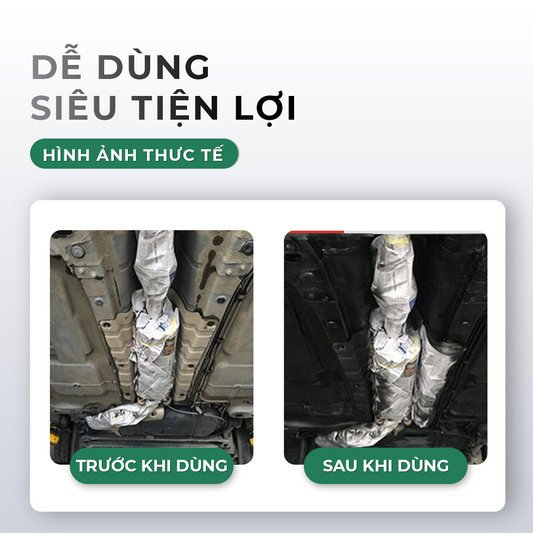 Sơn phủ gầm cao su non VTOP 700ml xịt tay đơn giản chống ồn, rỉ sét khung gầm ô tô xe máy