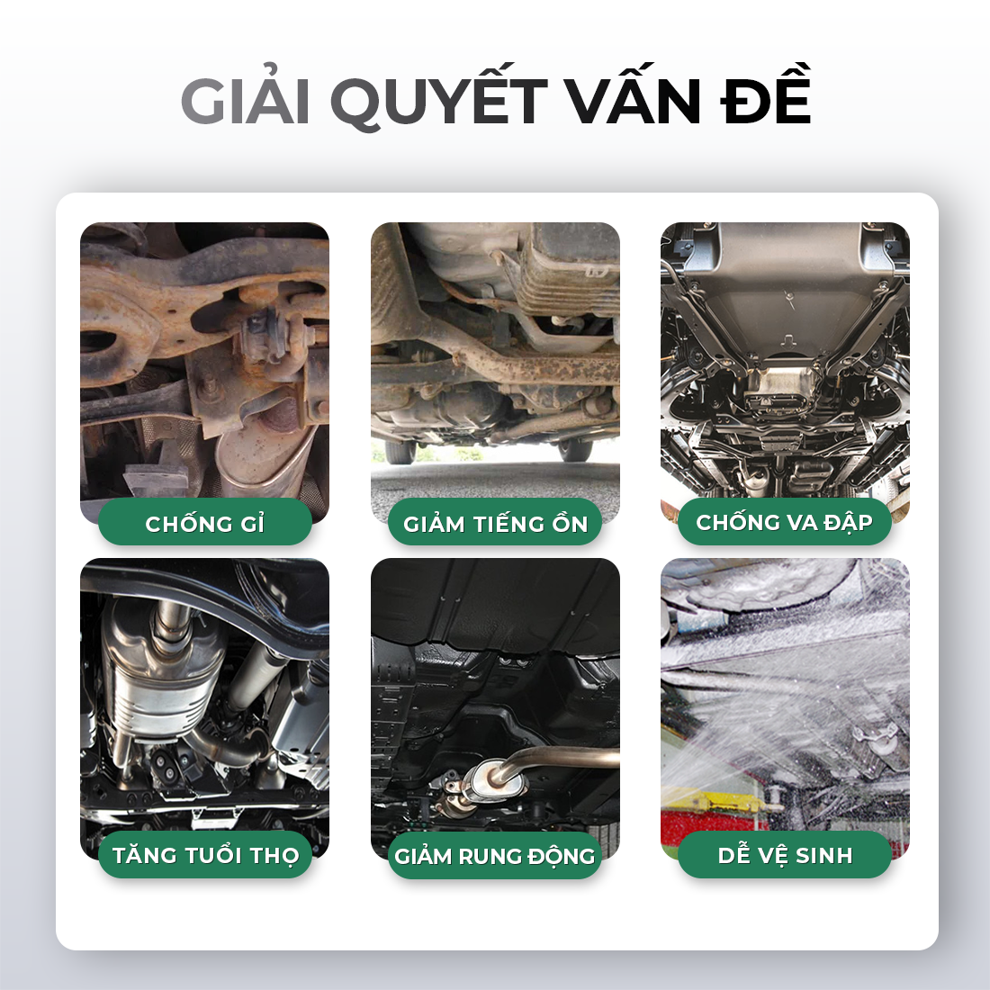 Sơn phủ gầm cao su non VTOP 700ml xịt tay đơn giản chống ồn, rỉ sét khung gầm ô tô xe máy